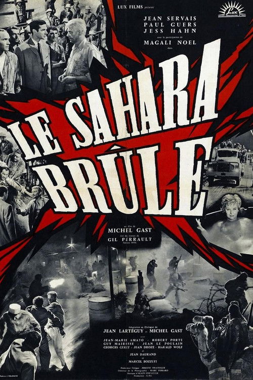 Sahara on Fire Poster