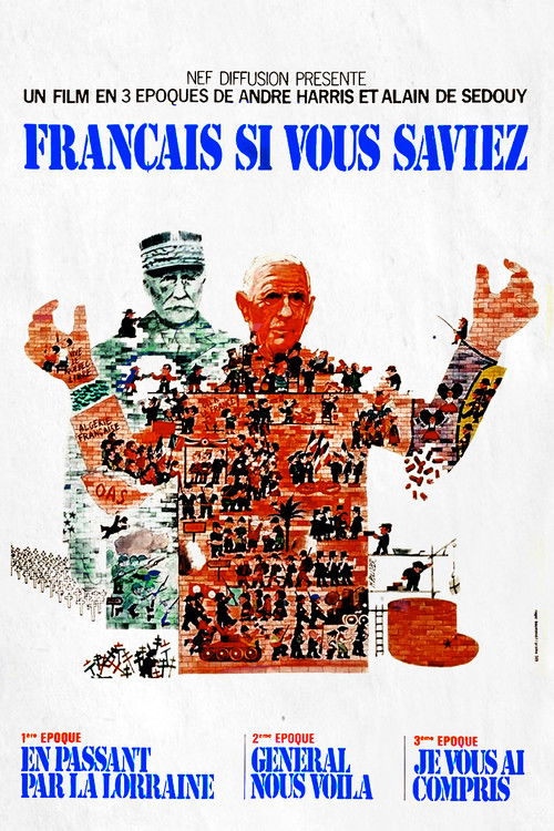 Français, si vous saviez Poster