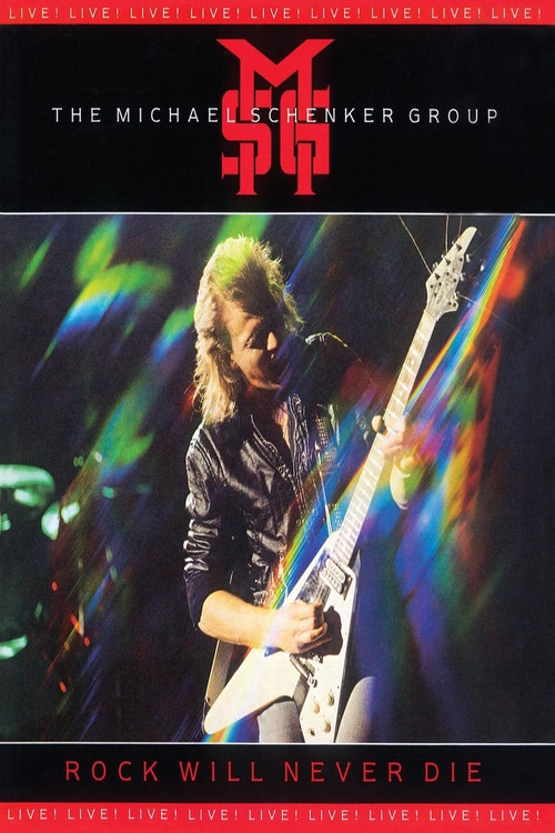 Michael Schenker Group: Rock Will Never Die Poster