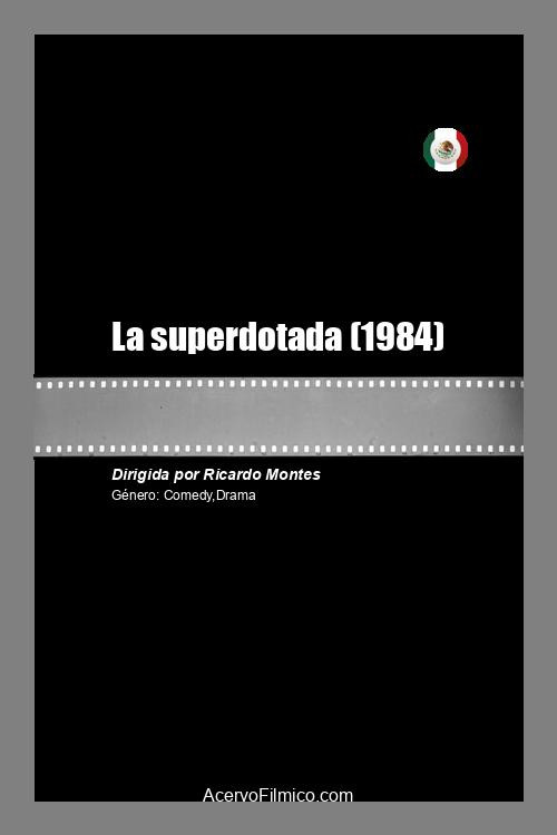 La superdotada Poster
