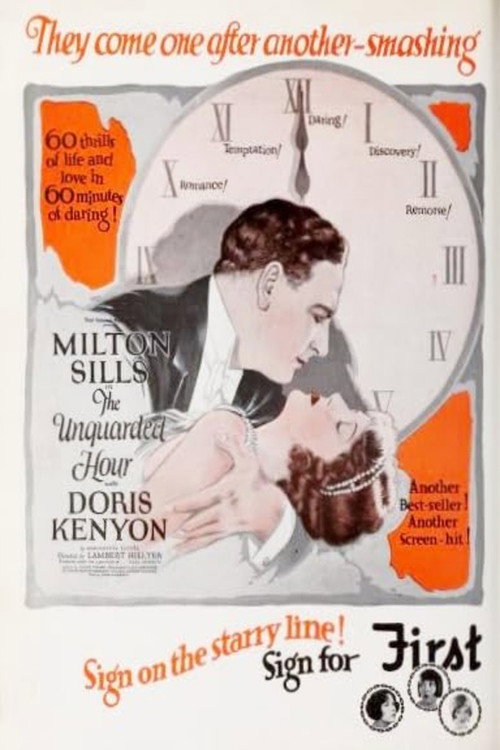 The Unguarded Hour Poster