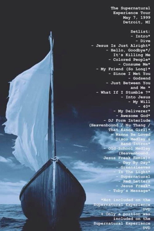 The Supernatural Experience Tour Poster