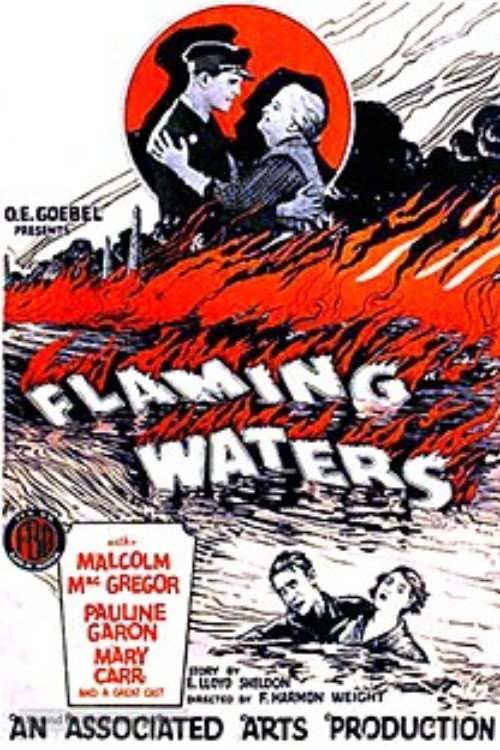 Flaming Waters Poster