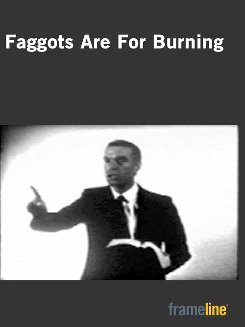 Faggots Are for Burning Poster