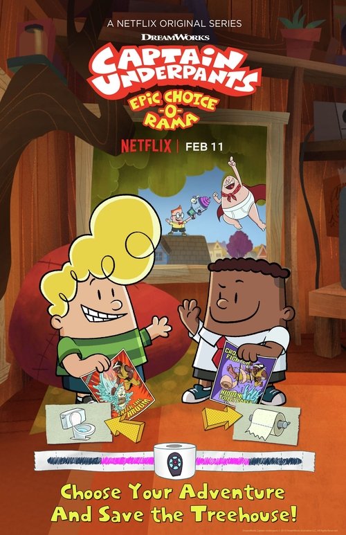 Captain Underpants Epic Choice-o-Rama Poster