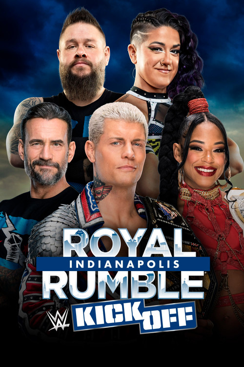 WWE Royal Rumble 2025 Kickoff Poster