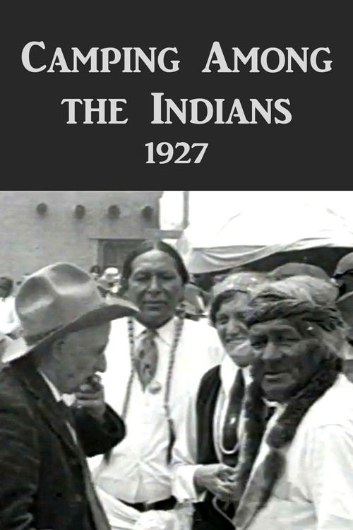 Camping Among the Indians Poster
