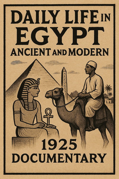 Daily Life in Egypt: Ancient and Modern Poster