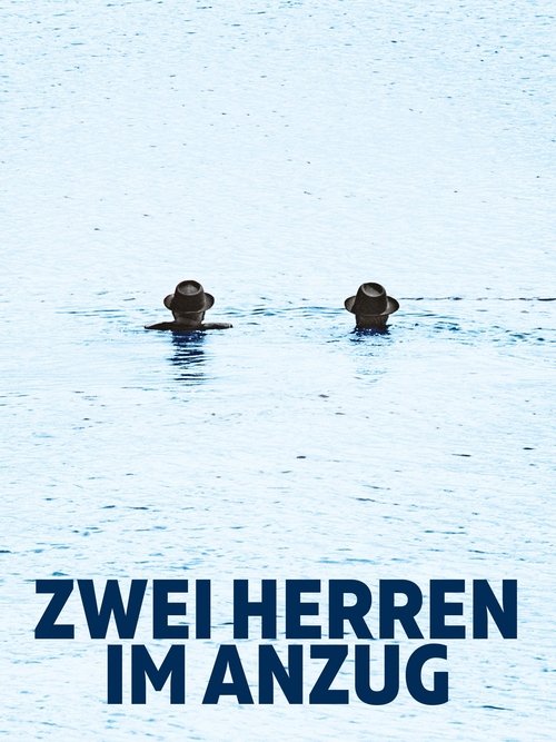 Zwei Herren im Anzug Poster