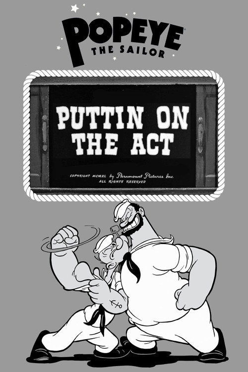 Puttin on the Act Poster