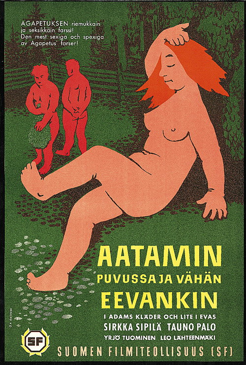 Aatamin puvussa – ja vähän Eevankin… Poster