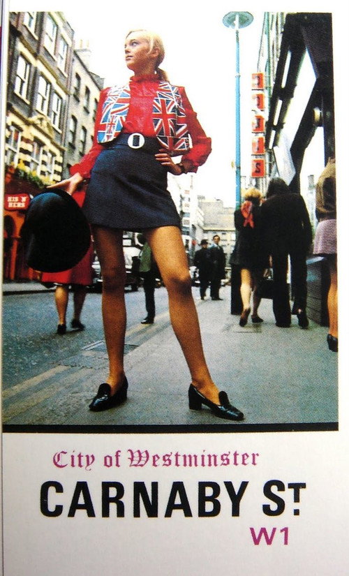 Carnaby Street Undressed Poster