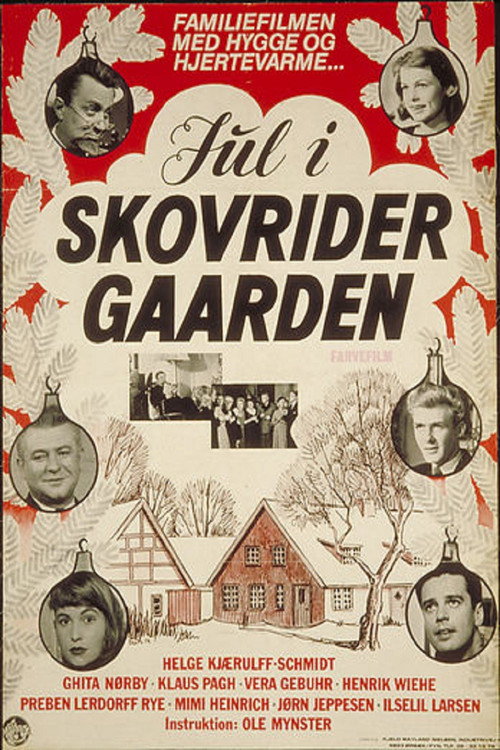 Jul i Skovridergaarden Poster