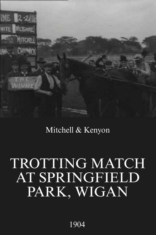 Trotting Match at Springfield Park, Wigan Poster