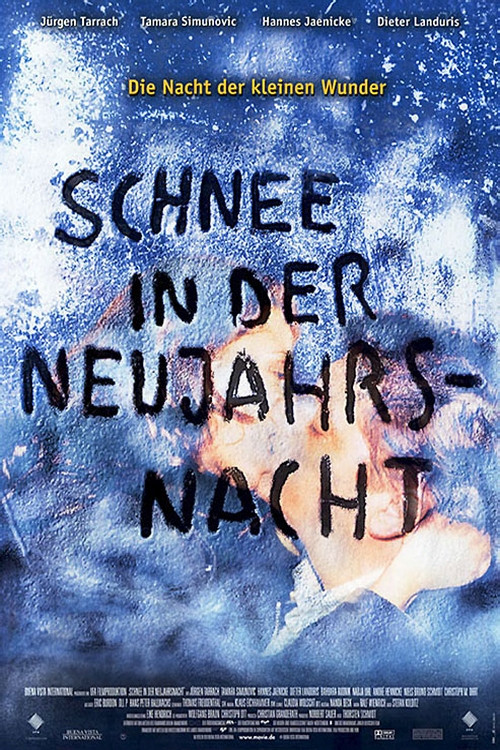 Schnee in der Neujahrsnacht Poster