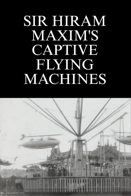 Sir Hiram Maxim's Captive Flying Machines Poster