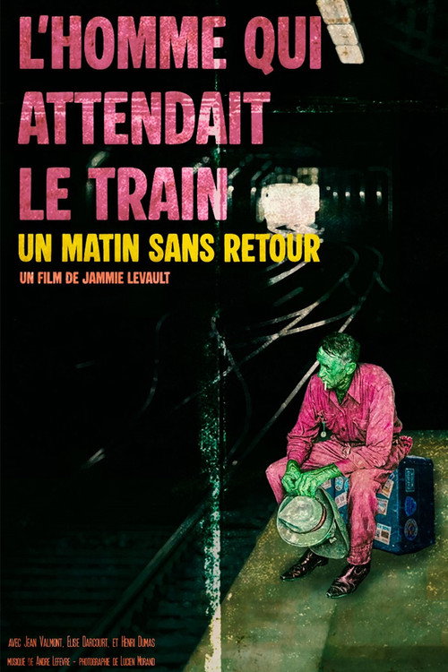 L'homme Qui Attendait Le Train Poster