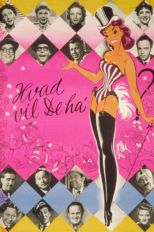 Hvad vil De ha'? Poster