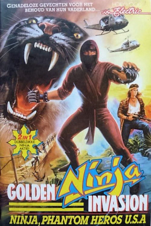 Golden Ninja Invasion Poster