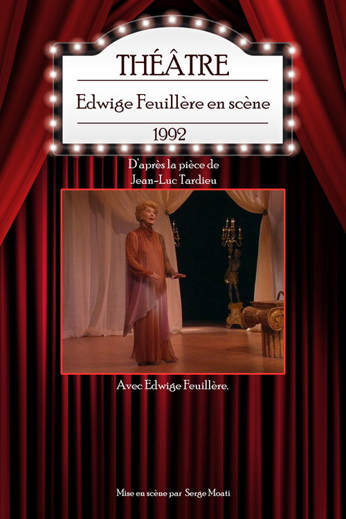 Edwige Feuillère en scène Poster