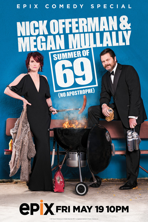 Nick Offerman & Megan Mullally - Summer of 69: No Apostrophe Poster