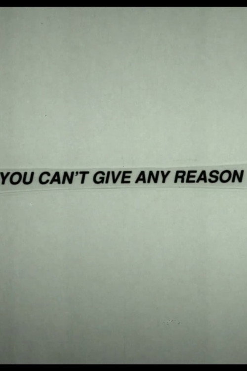 You Can't Give Any Reason Poster