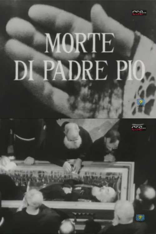Morte di Padre Pio Poster