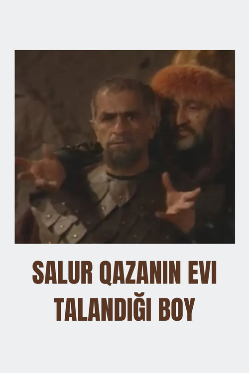 Salur Qazanın evi talandığı boy Poster