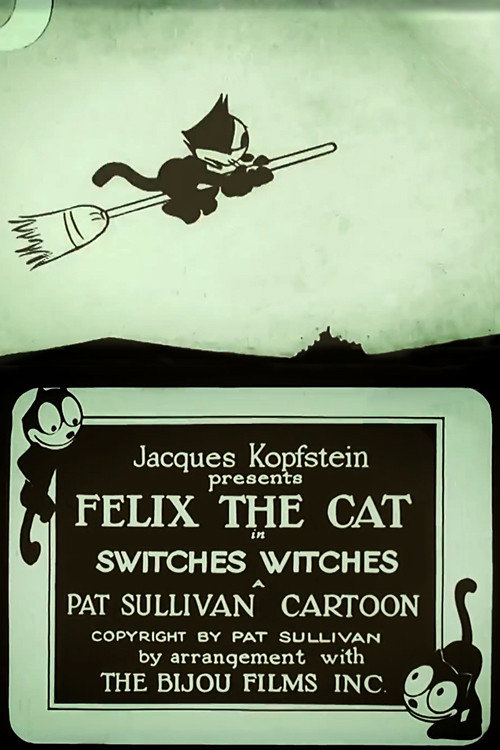 Felix the Cat Switches Witches Poster