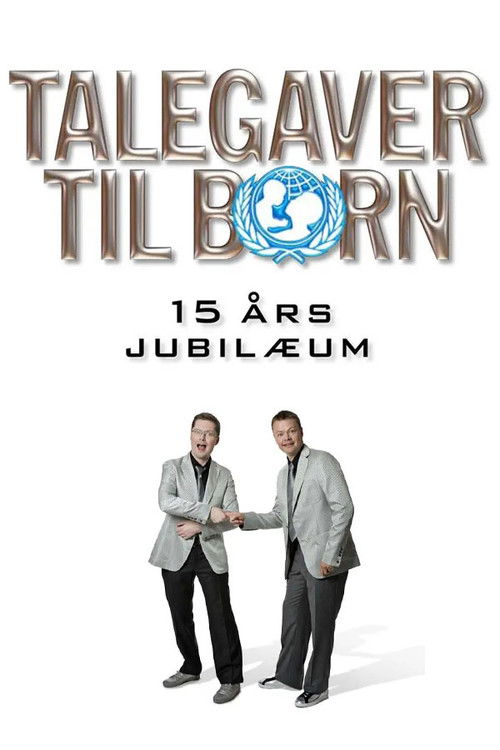 Talegaver til børn: 15 års jubilæum Poster