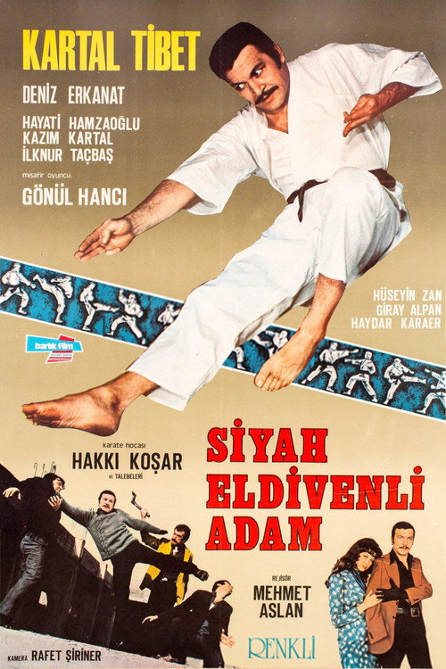 Siyah Eldivenli Adam Poster