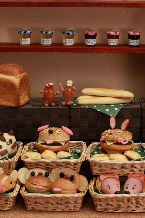 Twins in Bakery Poster