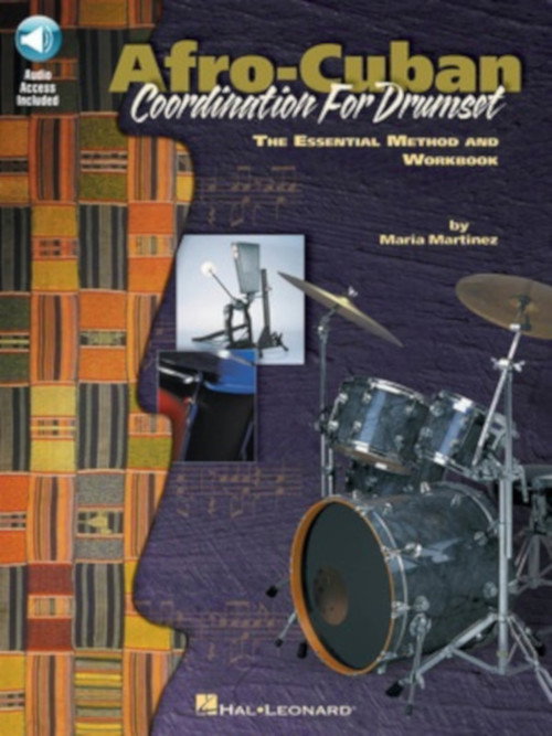 Afro-Cuban Coordination For Drumset Ft Maria Martinez Poster