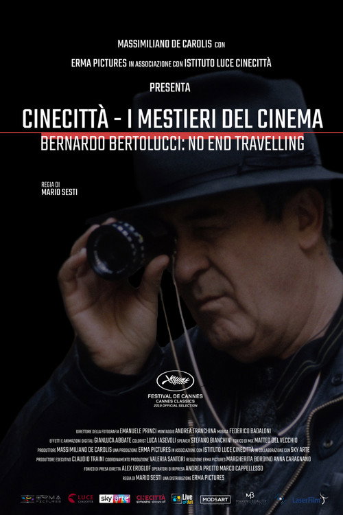 Cinecittà - I mestieri del cinema Bernardo Bertolucci Poster