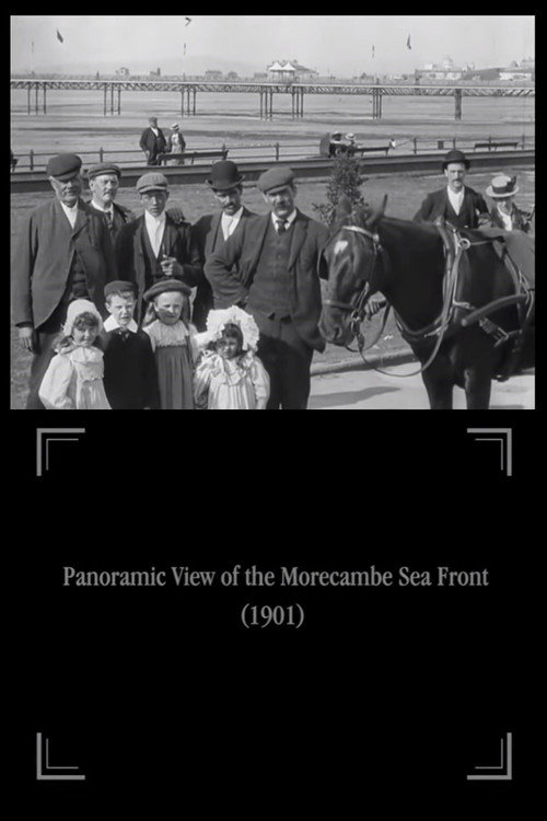 Panoramic View of the Morecambe Sea Front Poster