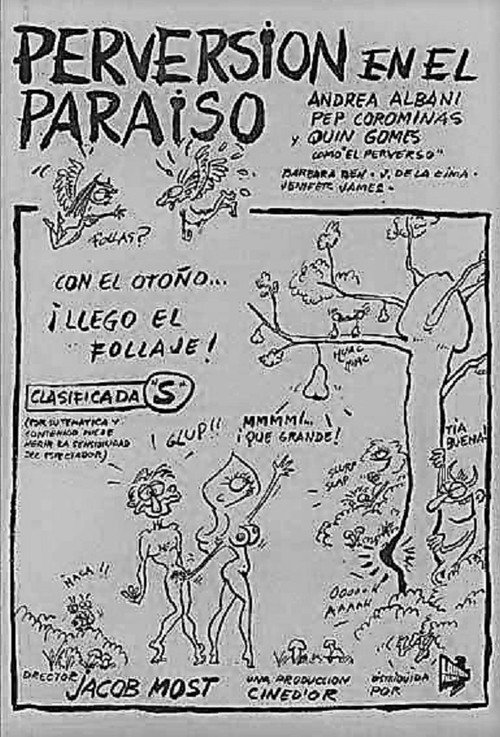 Perversión en el paraíso Poster