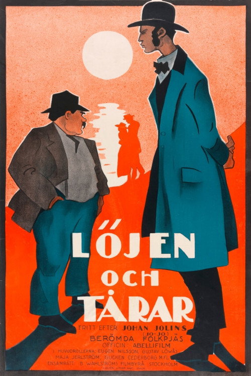 Löjen och tårar Poster