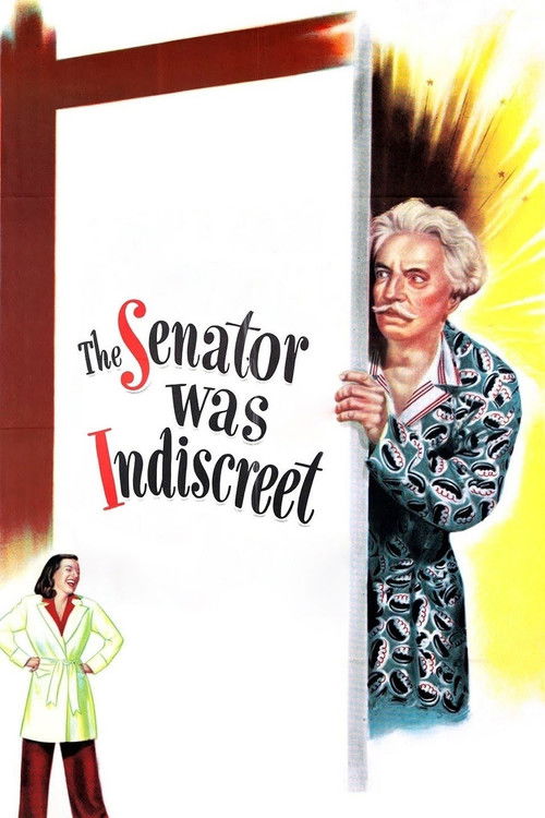 The Senator Was Indiscreet Poster