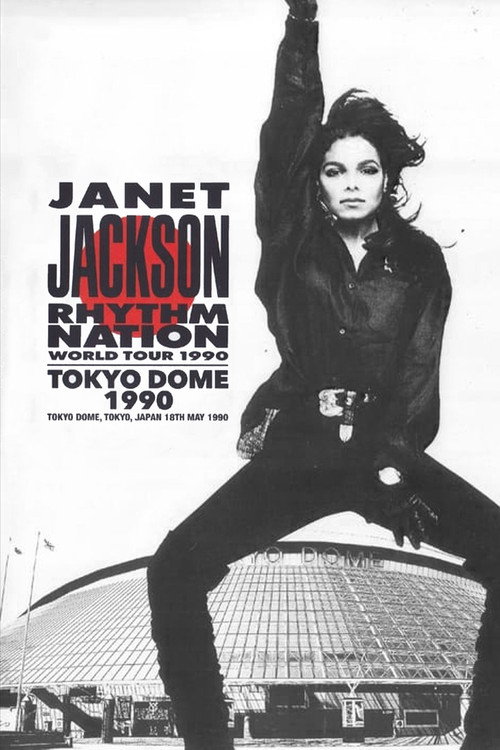 Janet Jackson: Rhythm Nation World Tour 1990 Poster