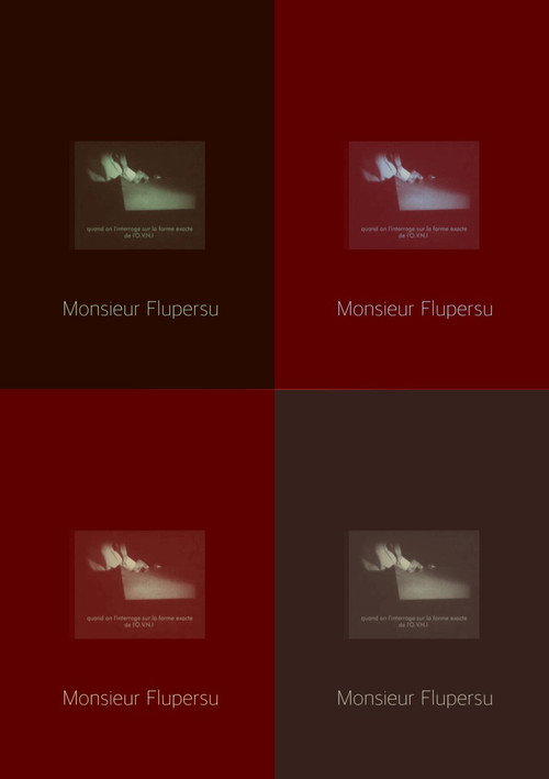 Monsieur Flupersu Poster