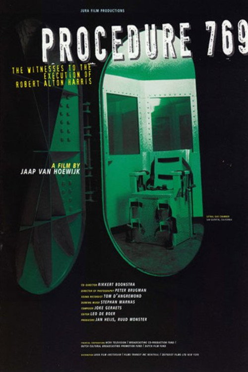 Procedure 769: The Witnesses to an Execution Poster