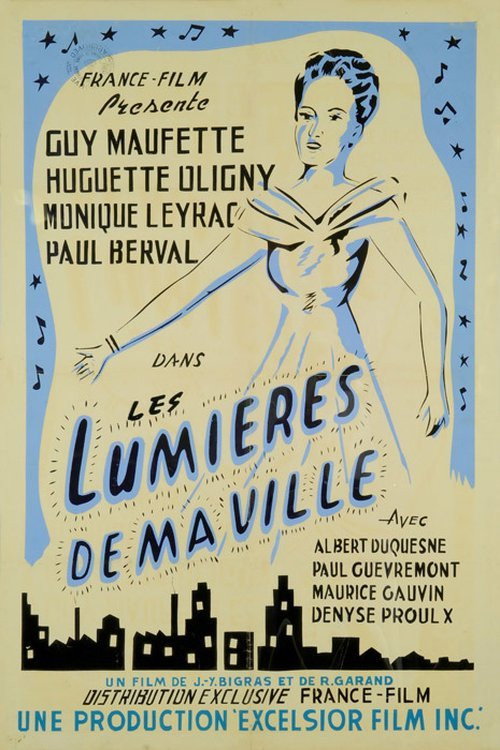 Les lumières de ma ville Poster