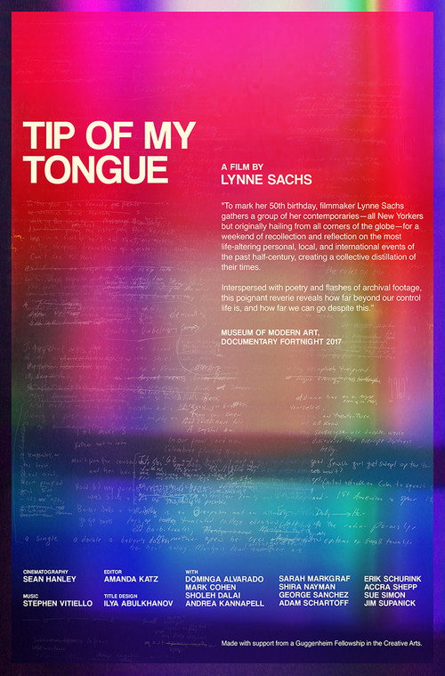 Tip of my Tongue Poster