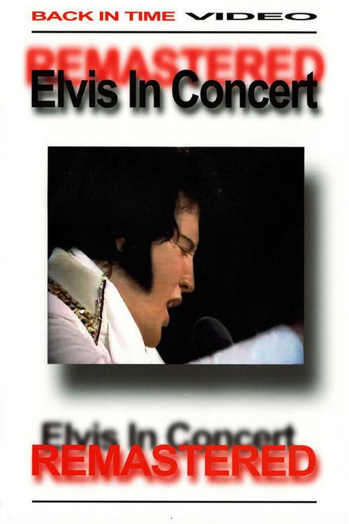 Elvis In Concert Remastered Poster
