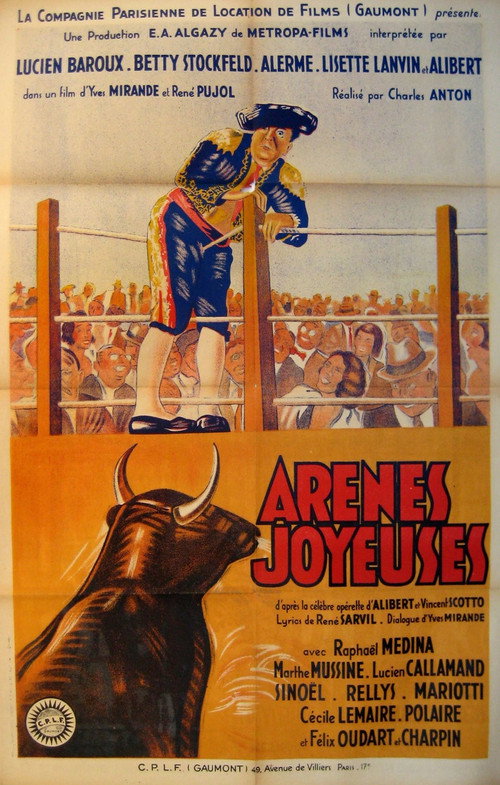 Arènes joyeuses Poster