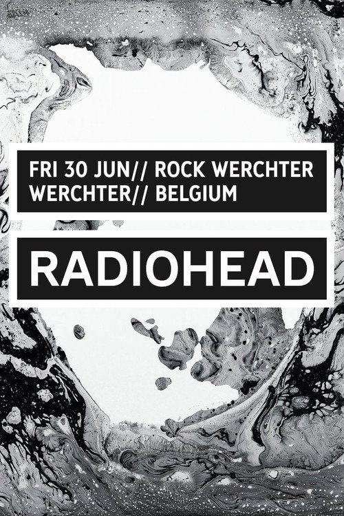 Radiohead: Rock Werchter 2017 Poster