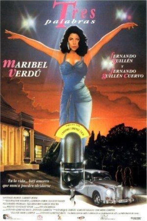 Tres palabras Poster