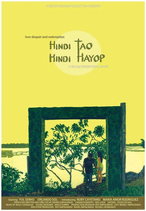 Hindi Tao Hindi Hayop Poster