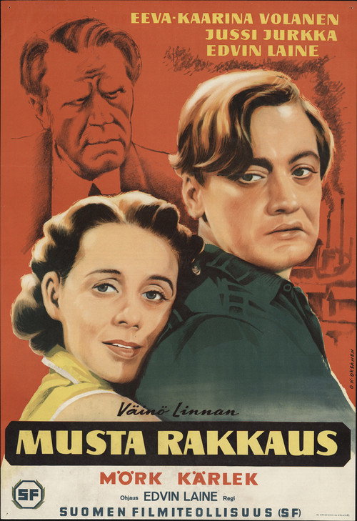 Musta rakkaus Poster
