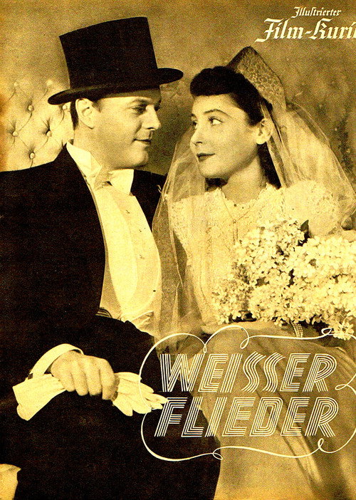 Weißer Flieder Poster